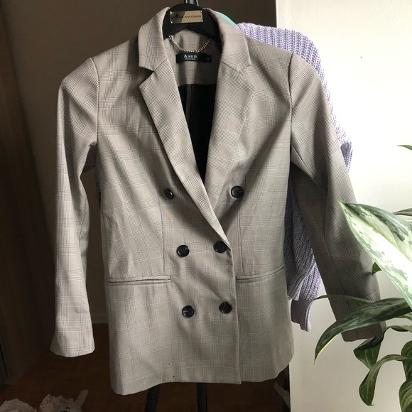 checkered blazer - Picture 1 of 6